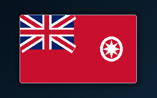 Flag associated with British India