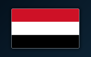 Flag associated with North Yemen