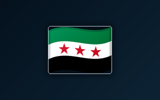 Flag associated with Syria