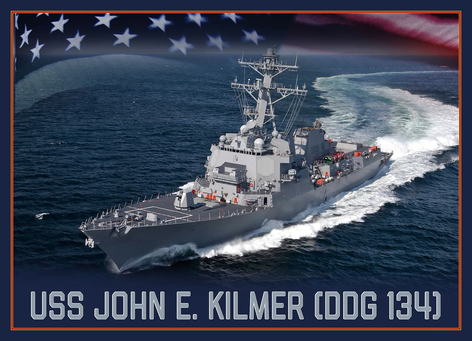 John E. Kilmer. (U.S. Navy photo illustration by Mass Communication Specialist Paul L. Archer/Released)