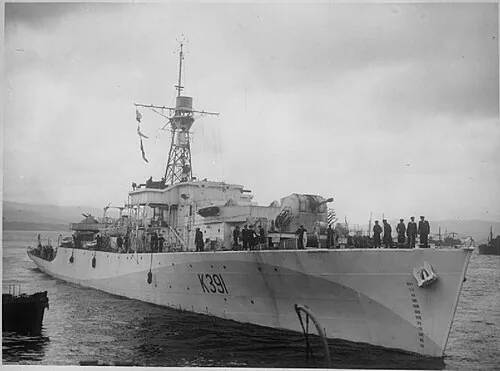 Royal Navy Loch-class frigate HMS Loch Killin