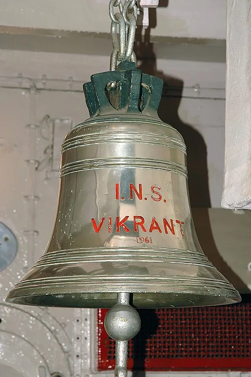 INS Vikrant ship's bell