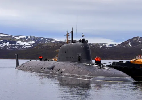 The nuclear submarine Kazan has arrived at a permanent base in the Northern Fleet. May 2021